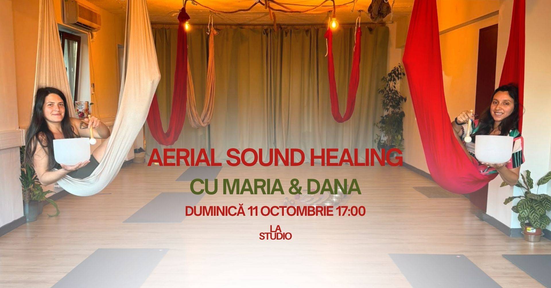 Aerial Sound Healing La Studio Brasov