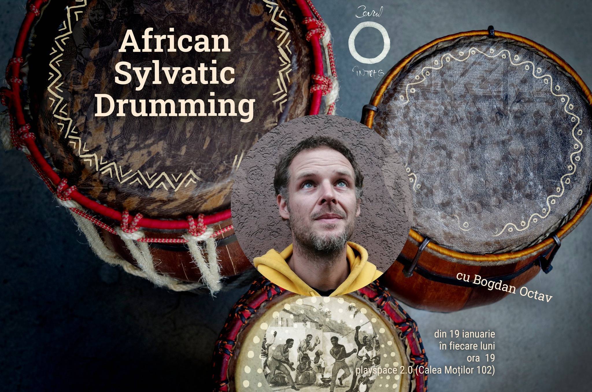African Sylvatic Drumming cu Bogdan Octav