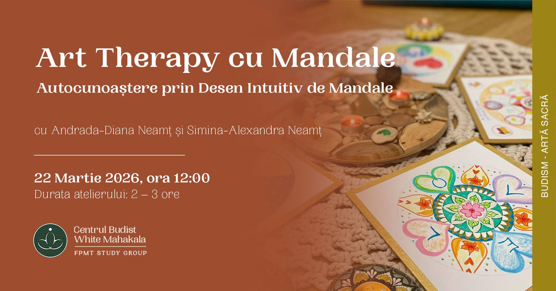 ART THERAPY cu MANDALE