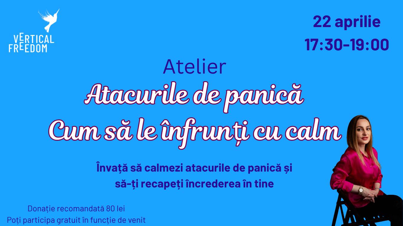 Atacurile de panică - Cum să le înfrunți cu calm