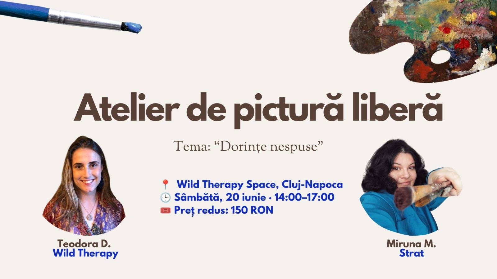 Atelier de pictură liberă: dorințe nespuse