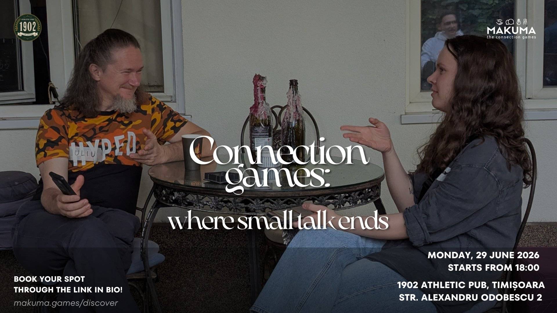 Connection Games @ 1902 Athletic Pub - Timisoara