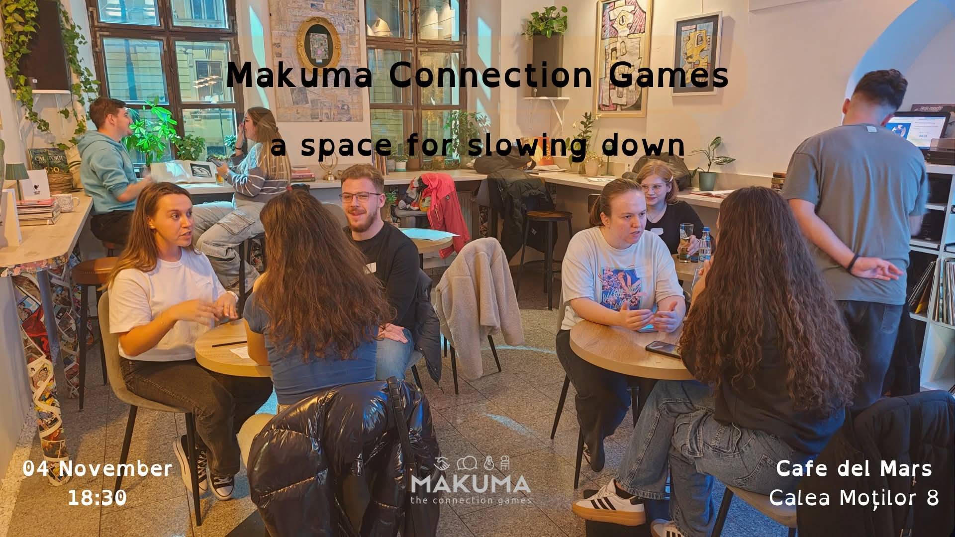 Connection Games: A space for slowing down