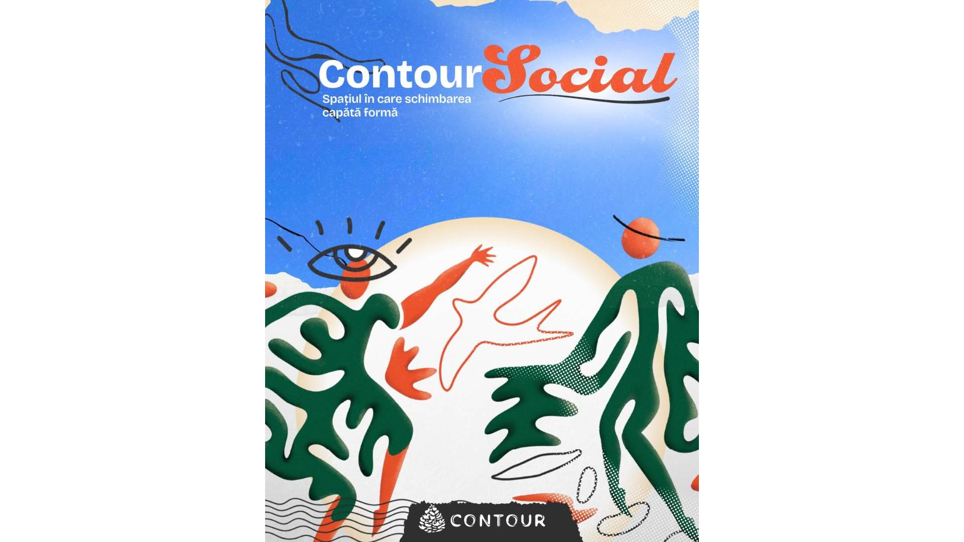 Contour SOCIAL în limba engleză