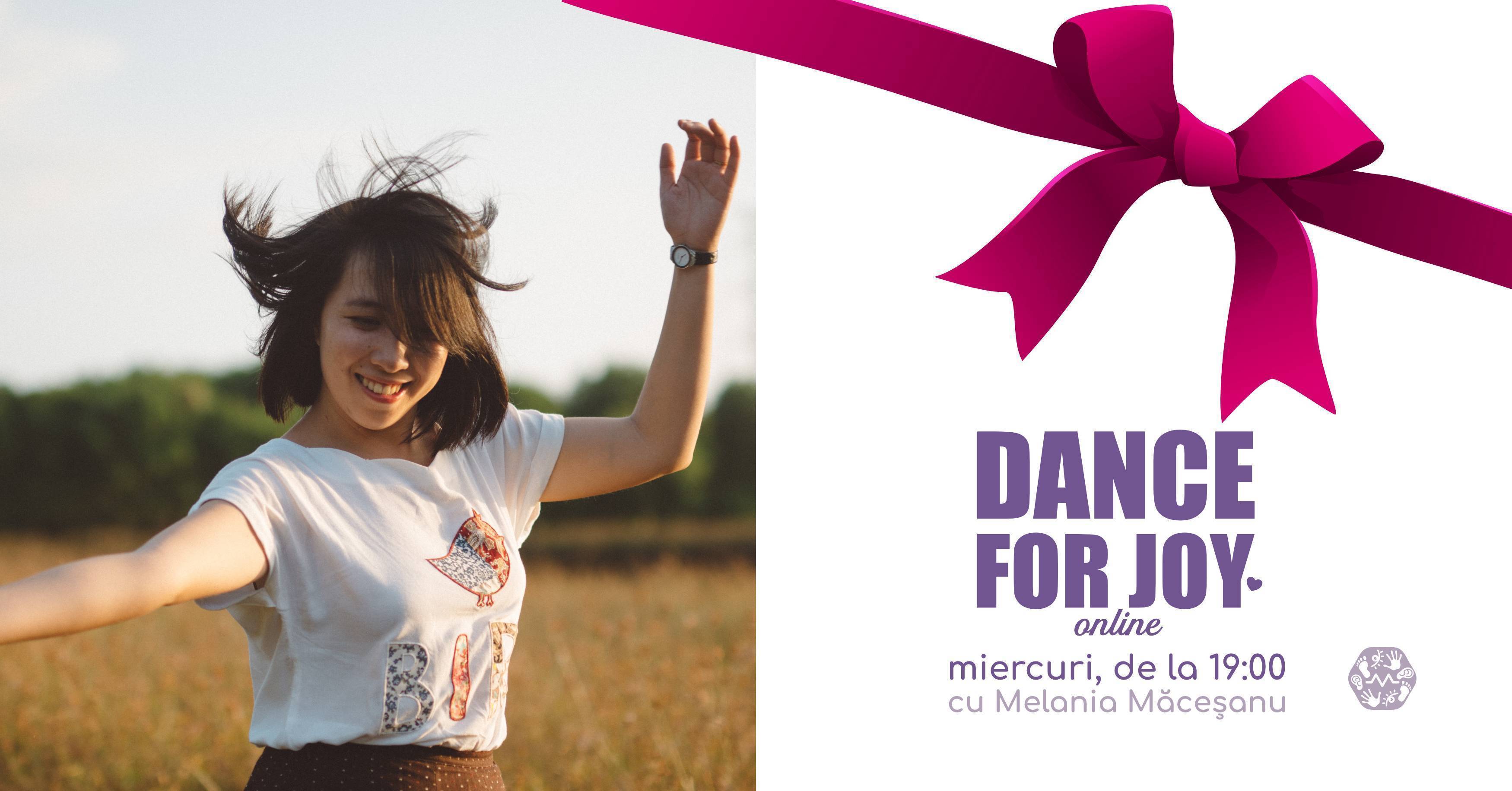 DAR cu DANS - oferă o sesiune de dans online