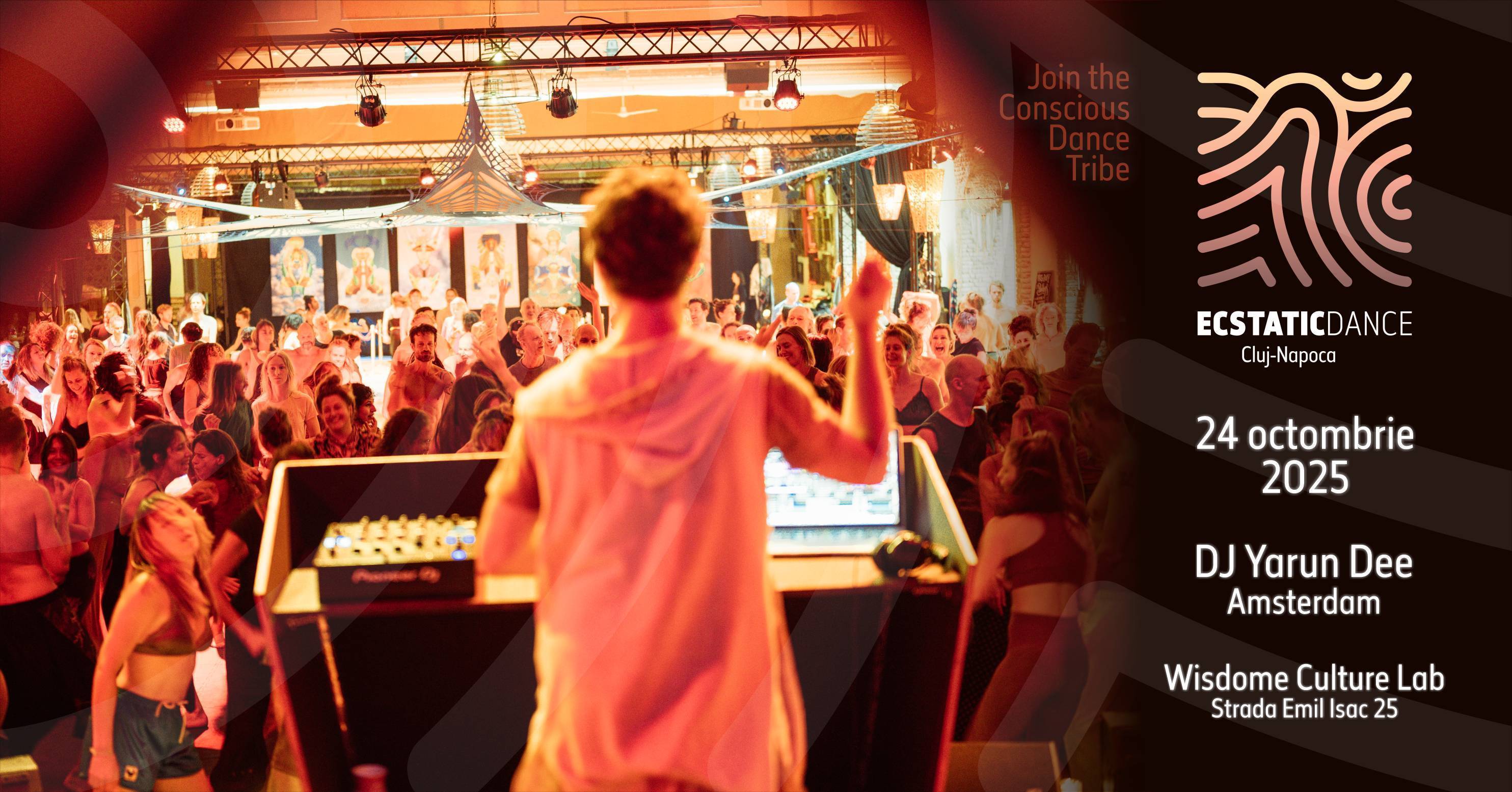 Ecstatic Dance Cluj-Napoca: Every Body Here and Now // DJ Yarun Dee (Amsterdam)