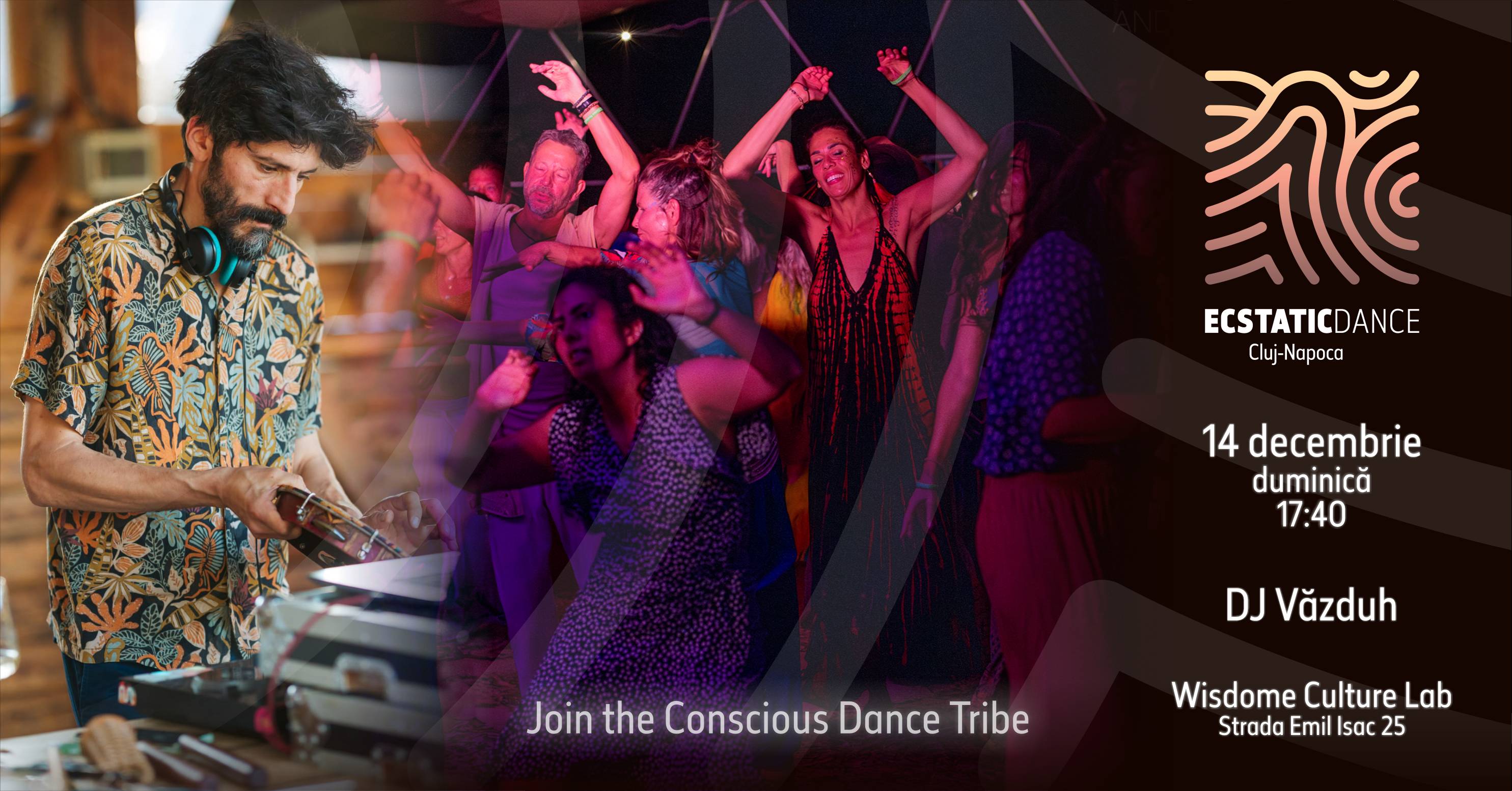 Ecstatic Dance Cluj-Napoca: Together // Văzduh
