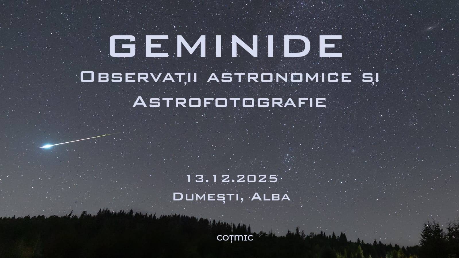 Geminide: Observații și astrofotografie