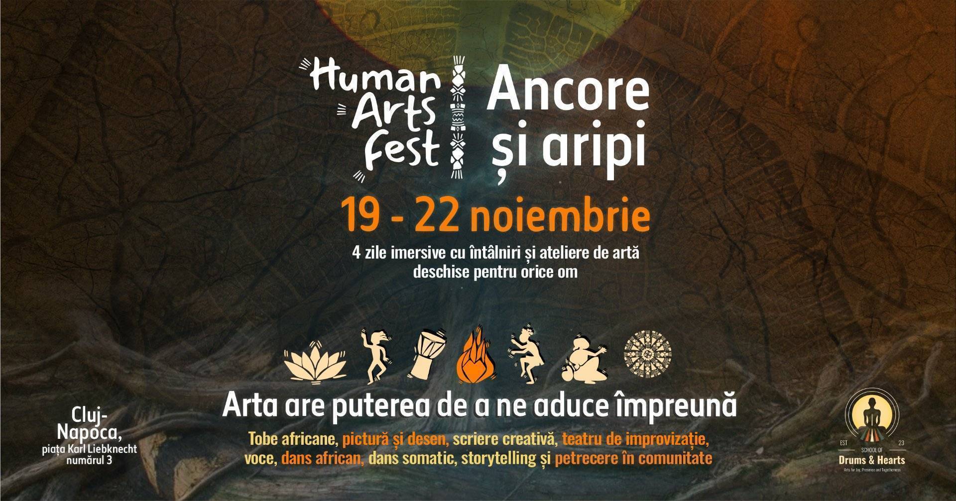 Human Arts Fest: Ancore și Aripi