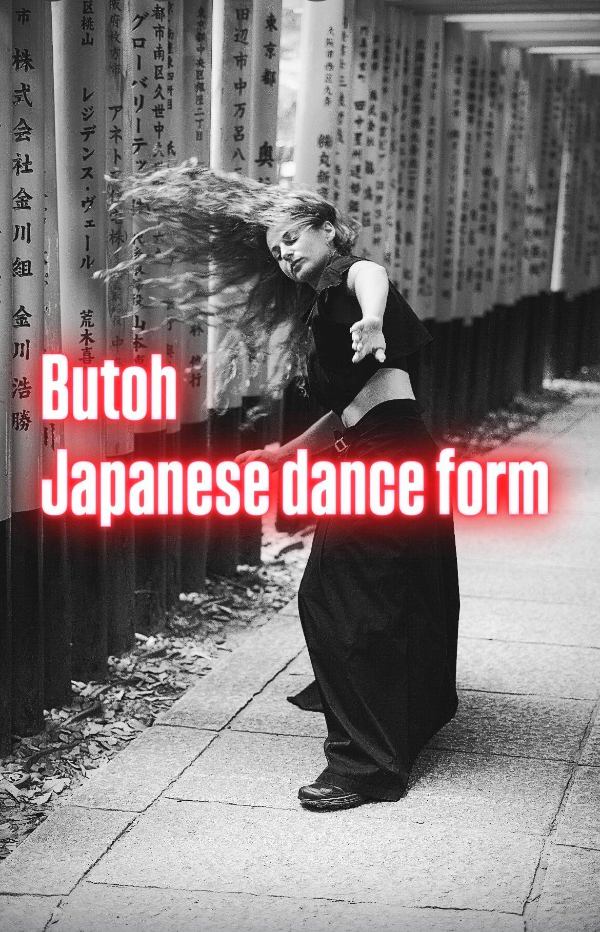 Japanese inspired Butoh with Brigitte