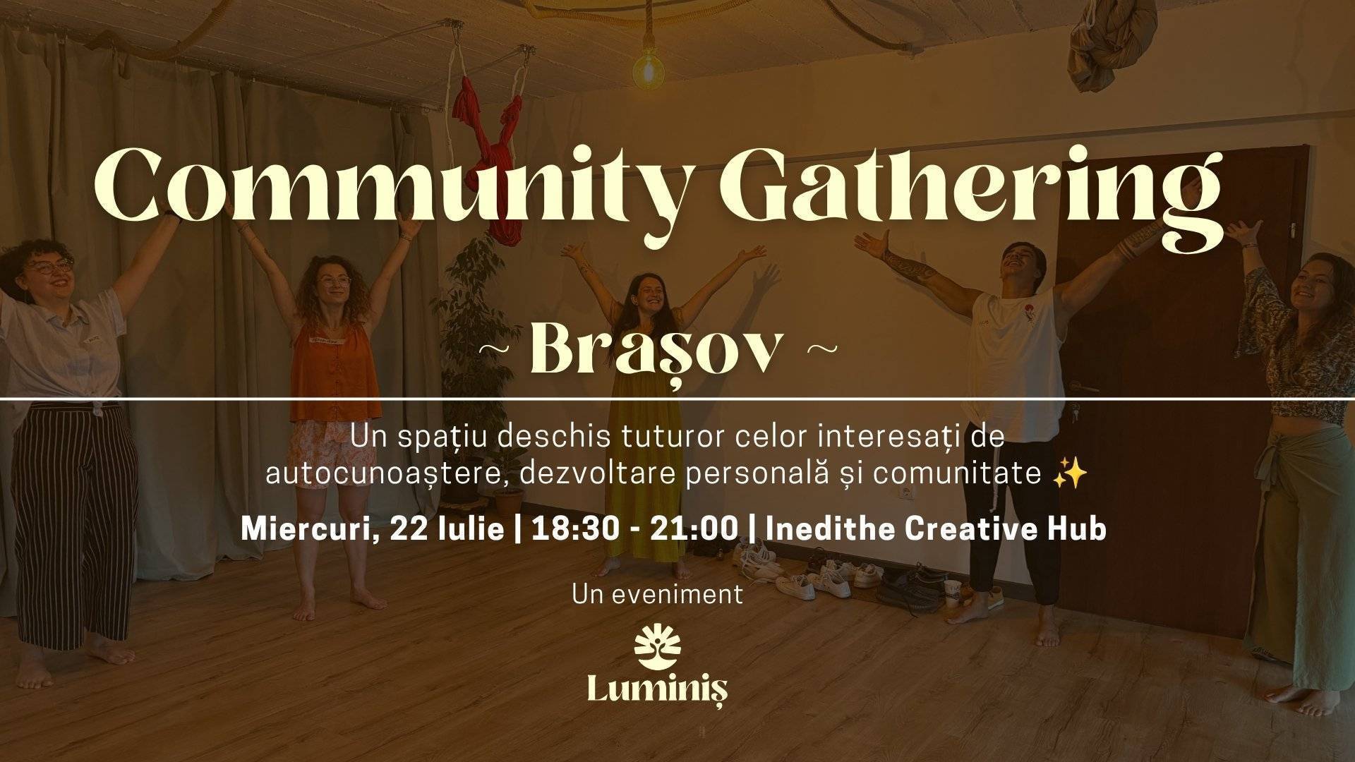 Luminiศ Community Gathering: Braศov ๐