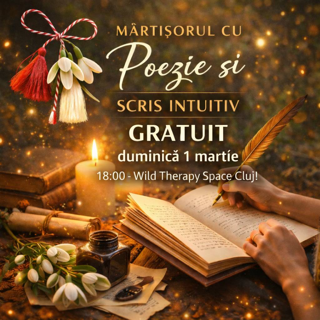 Mărțișorul cu Poezie și Scris Intuitiv 📜