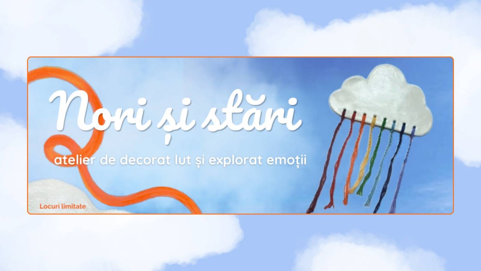 Nori și stări | Atelier de decorat lut și explorat emoții