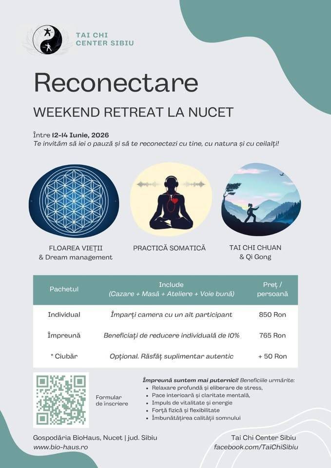 Retreat Reconectare Tai Chi