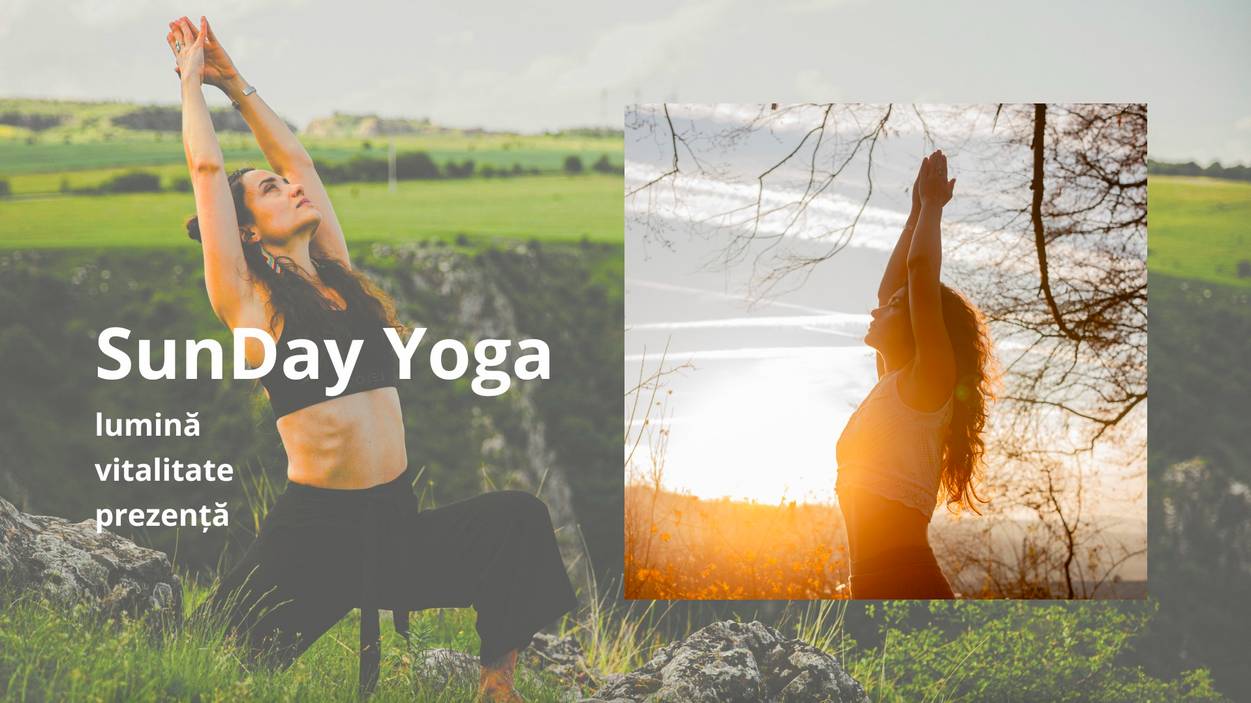 ☀️ SunDay Yoga: Lumină, vitalitate și prezență cu Cătălina