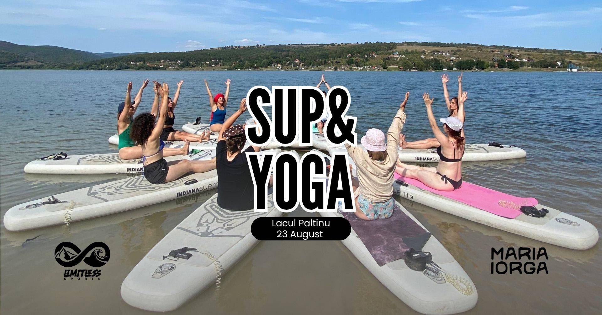 SUP & Yoga pe lacul Paltinu
