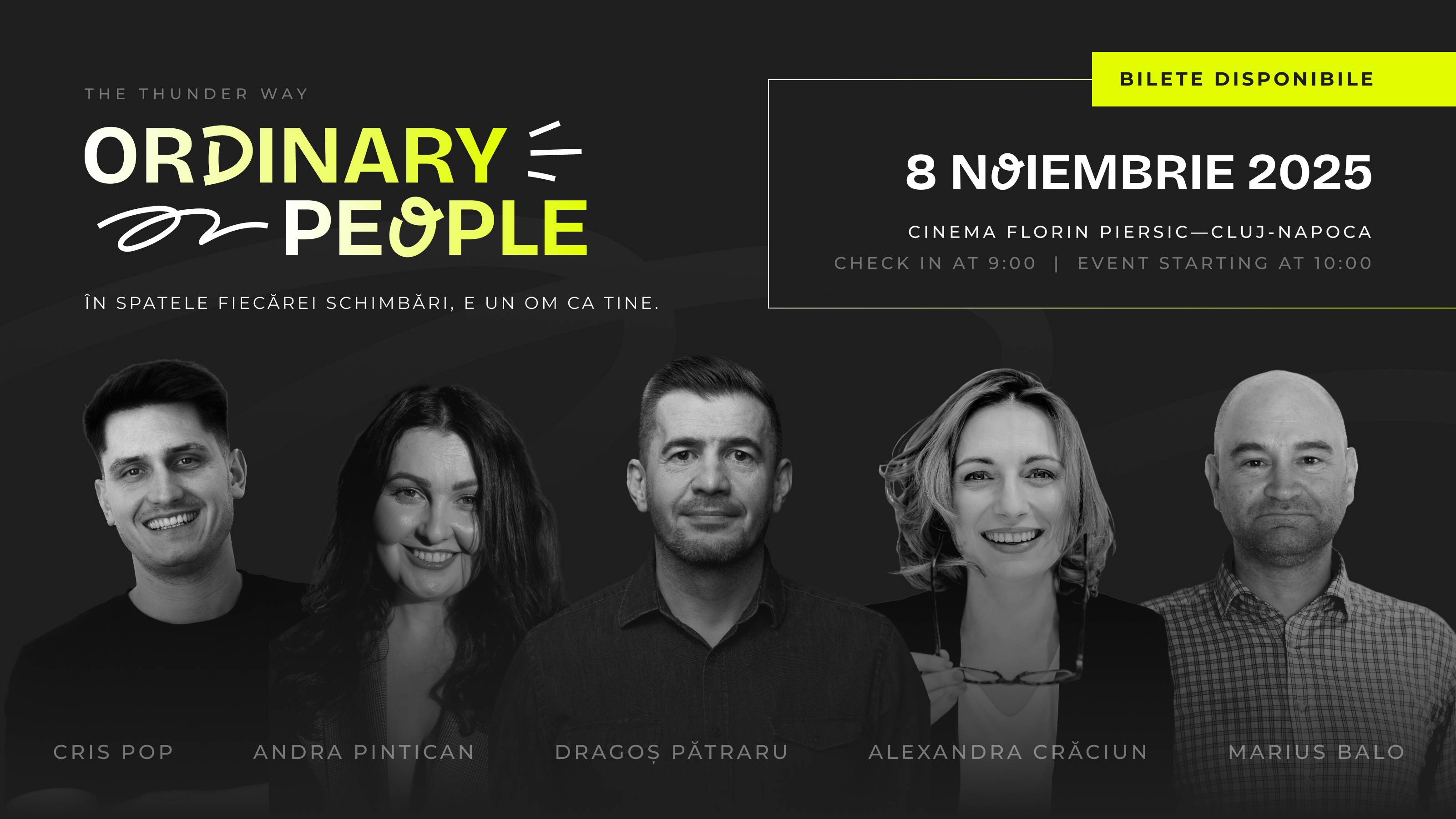 The Thunder Way | Ordinary People