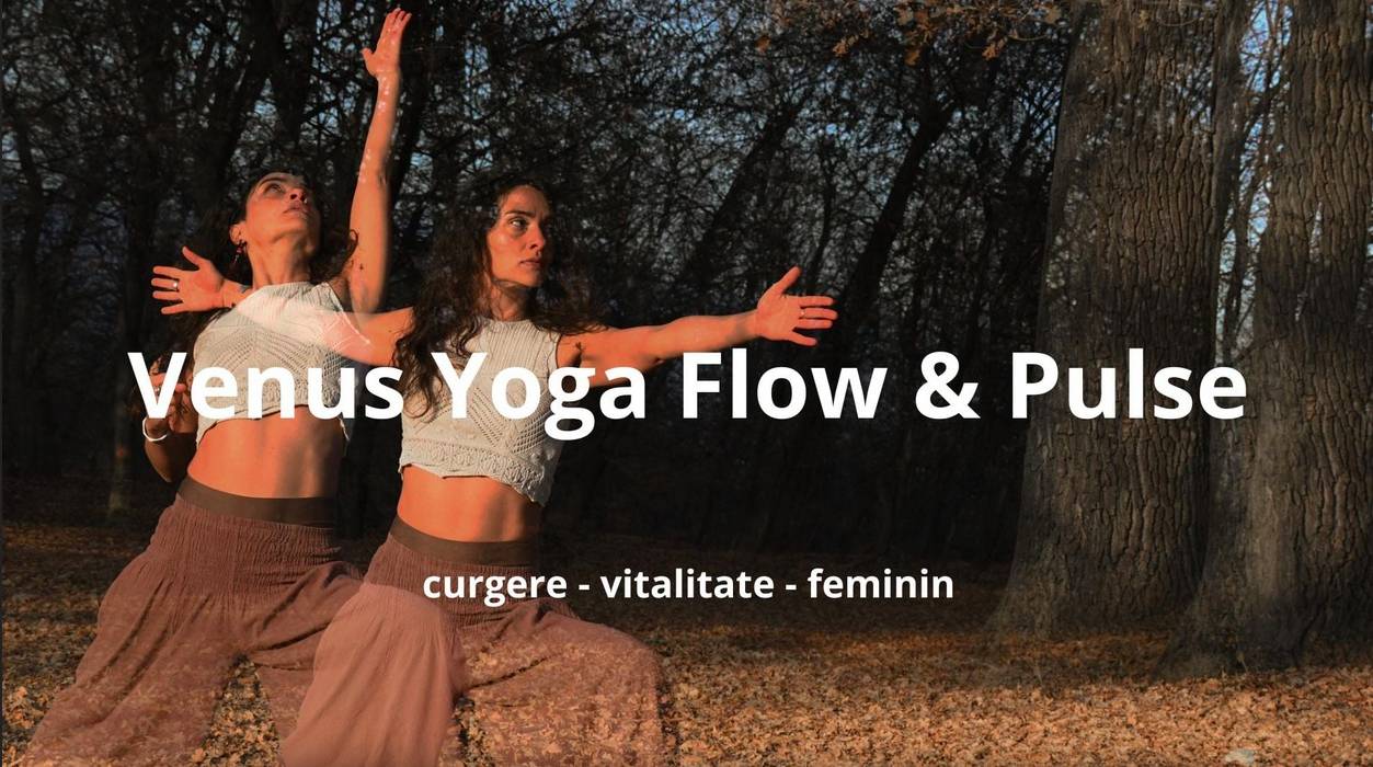 🌸 Venus Yoga Flow & Pulse: Curgere, vitalitate, feminin