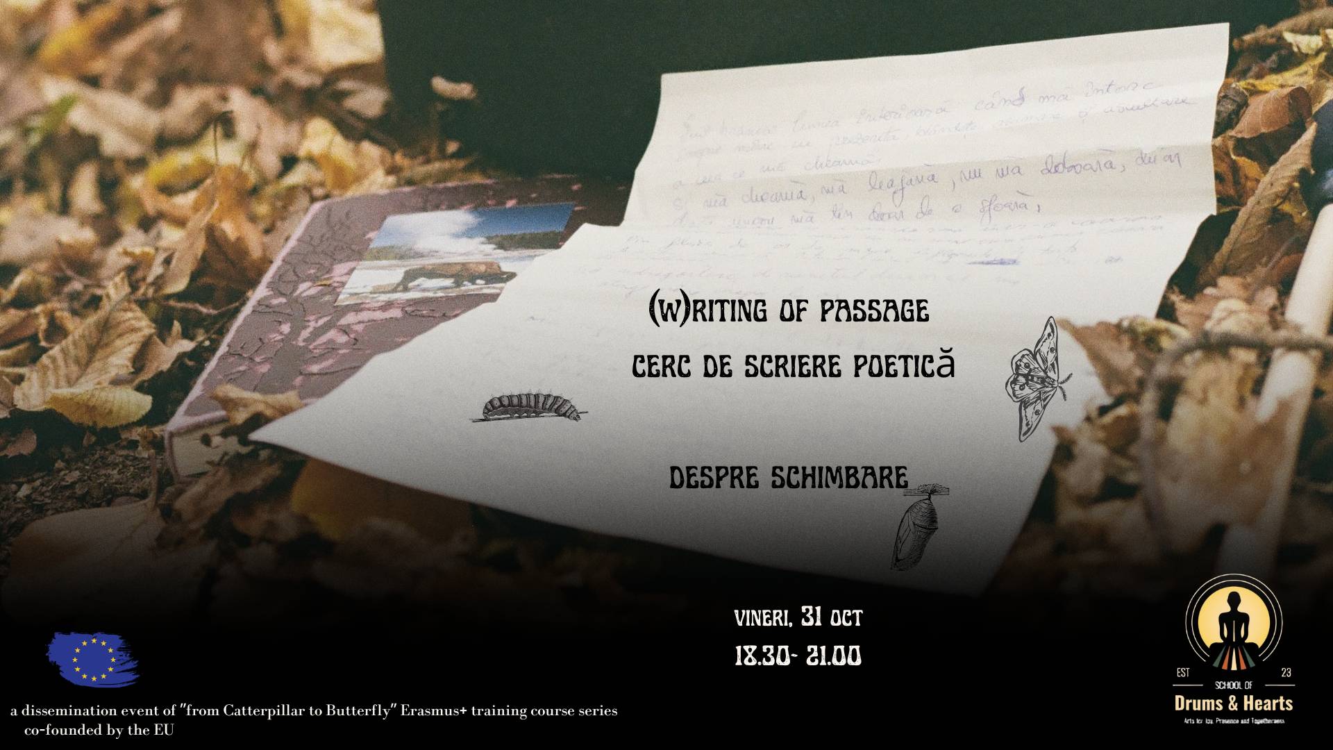 (w)riting of passage ~ un cerc de scriere poeticฤ despre schimbare