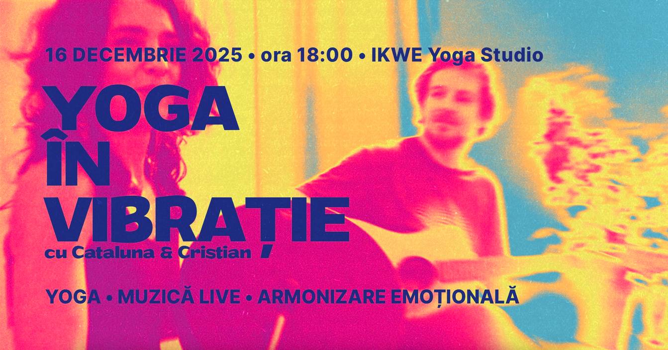 ✨ Yoga în Vibrație cu ✨Cataluna & Cristian | Yoga, Muzică Live, Mantre✨
