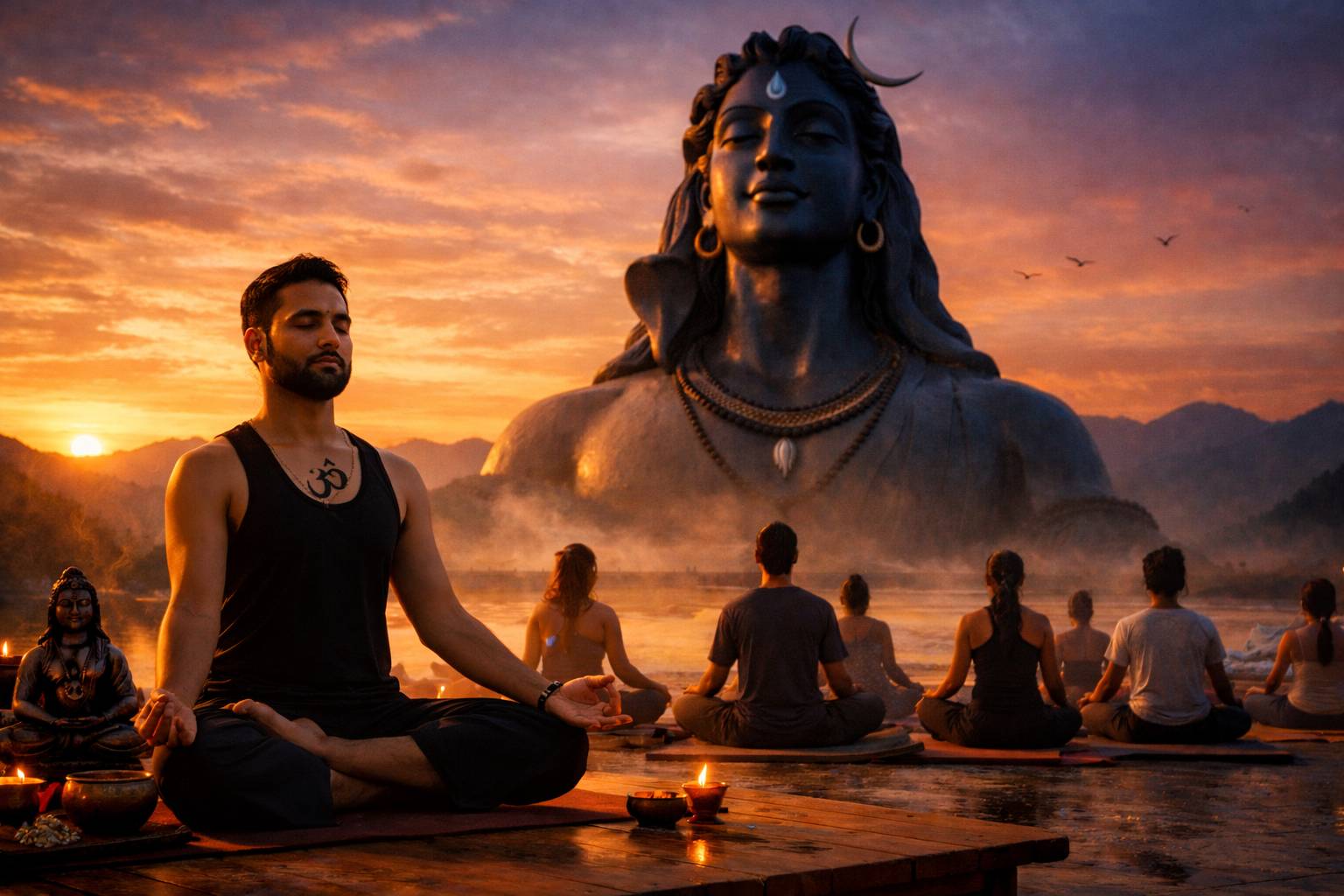 Yoga, Pranayama & Meditation with Mantras – Inner Peace Sessions by MaGa India 🇮🇳