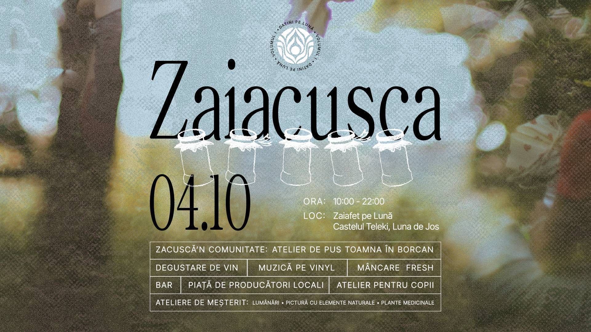 ZAIACUSCA: Datini pe Lună #1 🍁🌕🍇